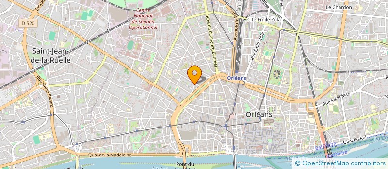localisation de l'entreprise MONSIEUR CYPRIEN MERAND à ORLEANS