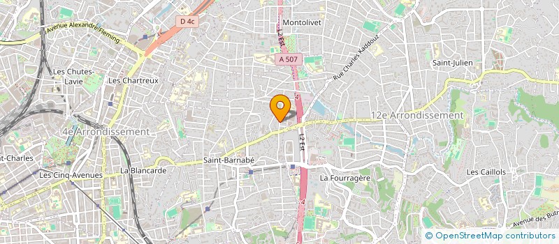 localisation de l'entreprise MONSIEUR CYPRIEN MORIN à MARSEILLE