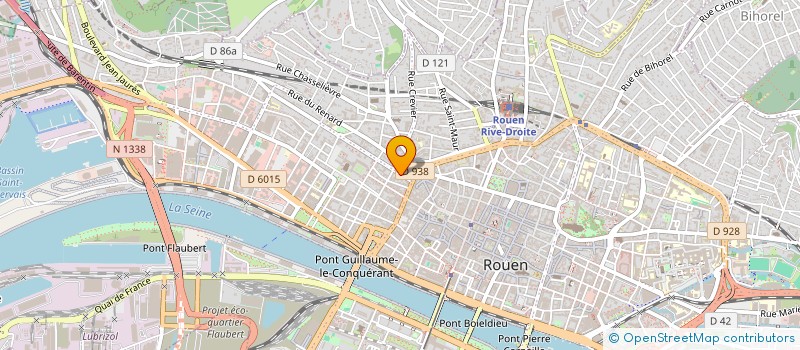localisation de l'entreprise MONSIEUR CYPRIEN SARTON DU JONCHAY à ROUEN