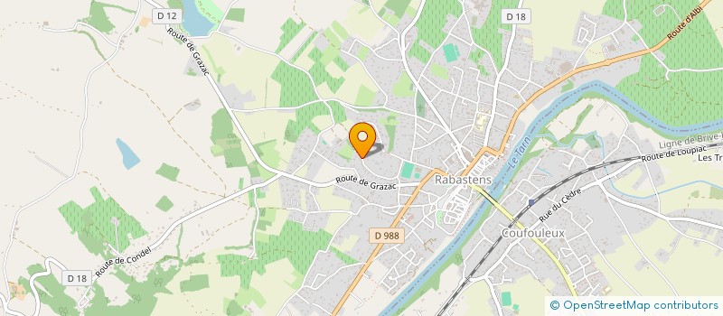 localisation de l'entreprise MONSIEUR CYPRIEN SERGE MOULLIN  MEZENS