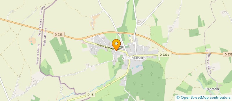 localisation de l'entreprise MONSIEUR CYPRIEN VORKAUFER  VIELS-MAISONS