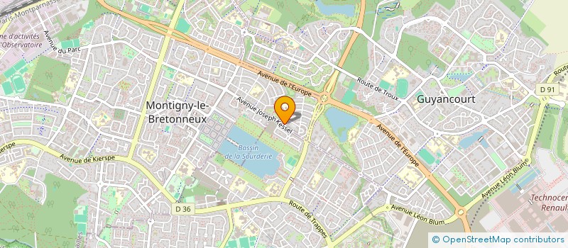 localisation de l'entreprise MONSIEUR CYPRIEN ZOLCIAK à MONTIGNY-LE-BRETONNEUX