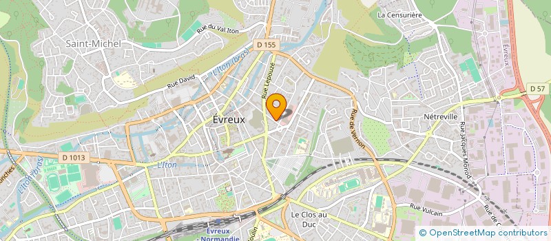 localisation de l'entreprise MONSIEUR CYRIAQUE AMOLO MAKPEAGOKA  EVREUX