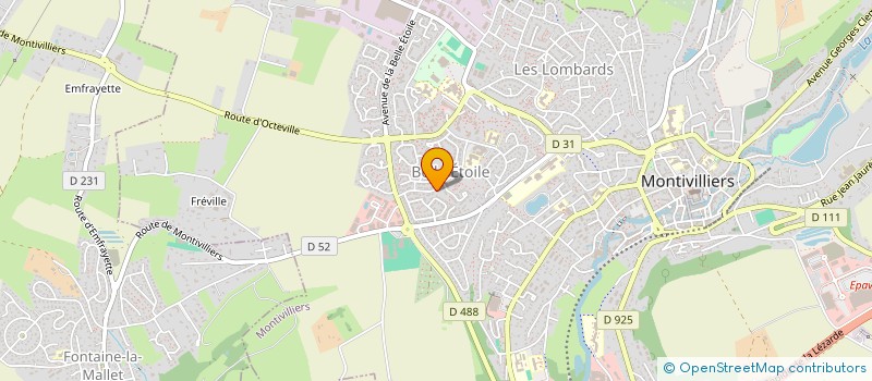 localisation de l'entreprise MONSIEUR CYRIAQUE BAHRI  MONTIVILLIERS