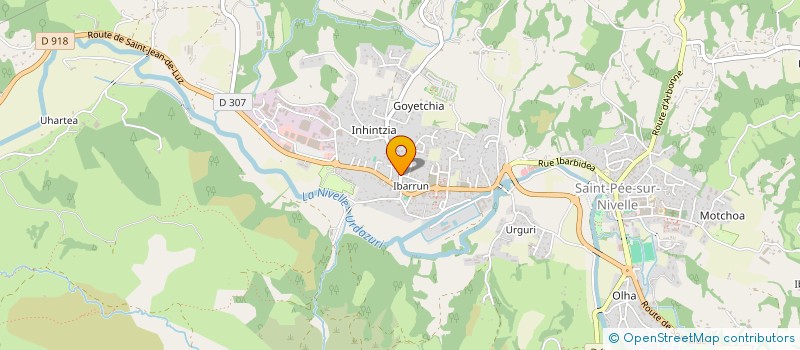localisation de l'entreprise MONSIEUR CYRIAQUE FIAULT à SAINT-JEAN-DE-LUZ