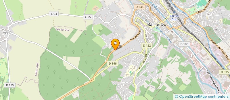 localisation de l'entreprise MONSIEUR CYRIAQUE FREDERIC FIAUX à BAR-LE-DUC