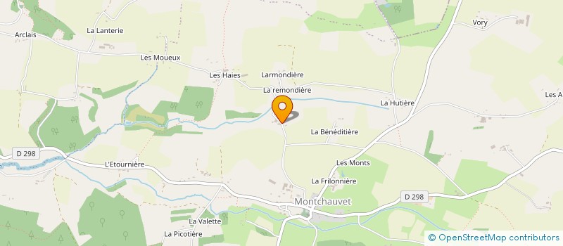 localisation de l'entreprise MONSIEUR CYRIAQUE FRIOT  SOULEUVRE EN BOCAGE