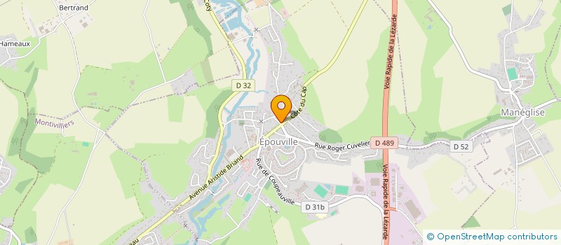 localisation de l'entreprise MONSIEUR CYRIAQUE LAMBERT  EPOUVILLE