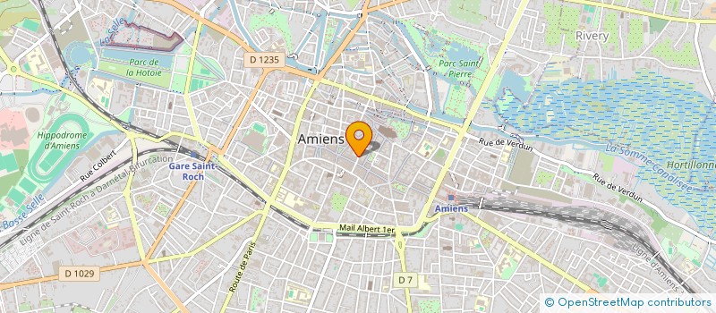 localisation de l'entreprise MONSIEUR CYRIAQUE LAOUEJ  AMIENS