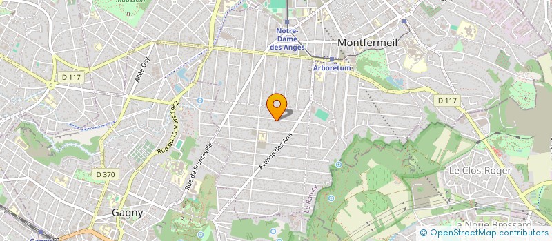 localisation de l'entreprise MONSIEUR CYRIAQUE LE MEUR à MONTFERMEIL