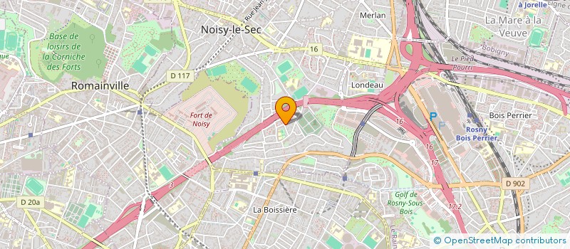 localisation de l'entreprise MONSIEUR CYRIAQUE OUAKOU NKOUNKOU à NOISY-LE-SEC