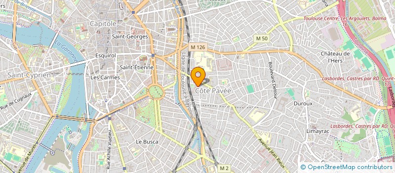 localisation de l'entreprise MONSIEUR CYRIAQUE SALAUN à TOULOUSE