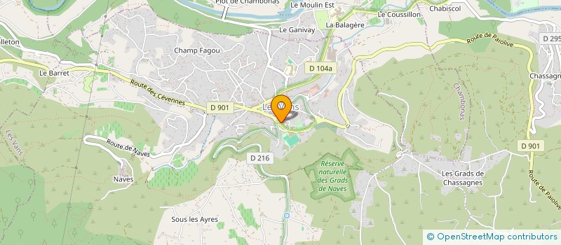 localisation de l'entreprise MONSIEUR CYRIEL HUYSENTRUYT  LES VANS