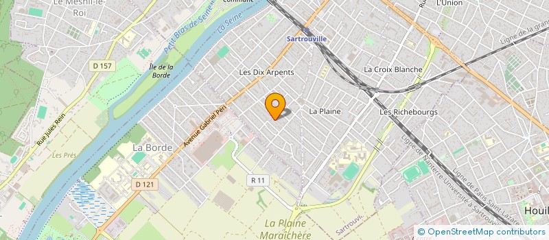 localisation de l'entreprise MONSIEUR CYRIL ABOUELIMIN à SARTROUVILLE