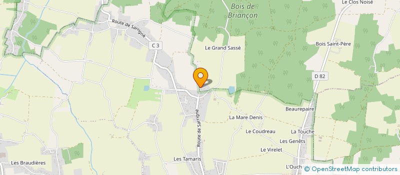 localisation de l'entreprise MONSIEUR CYRIL ALLORY à LOIRE-AUTHION