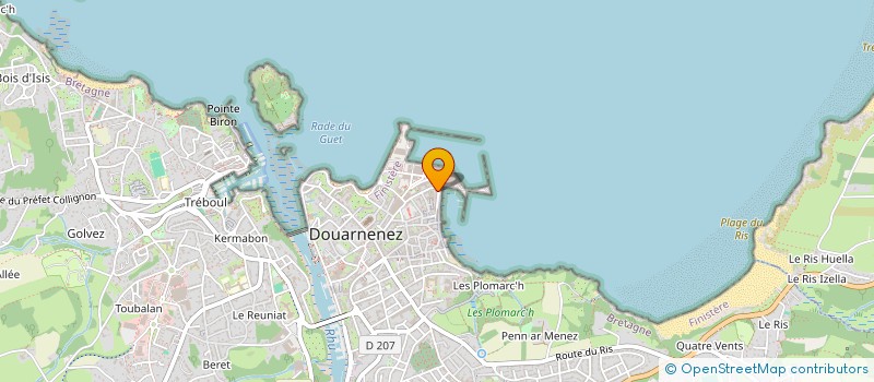 localisation de l'entreprise MONSIEUR CYRIL ALTMEYERHENZIEN à DOUARNENEZ