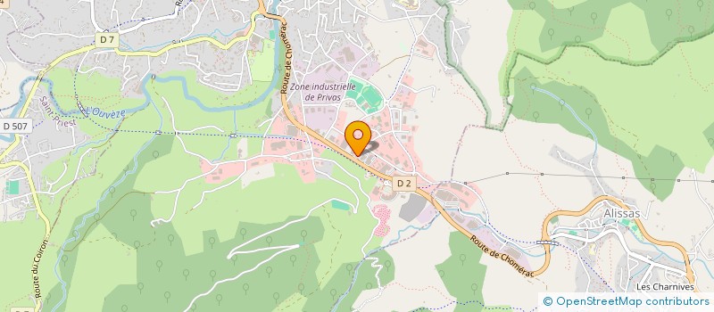 localisation de l'entreprise MONSIEUR CYRIL AMBLARD à PRIVAS
