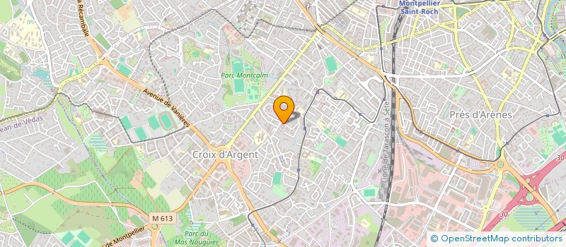 localisation de l'entreprise MONSIEUR CYRIL AMPILHAC à MONTPELLIER
