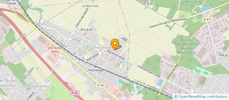 localisation de l'entreprise MONSIEUR CYRIL ANDRE à PIERRELAYE