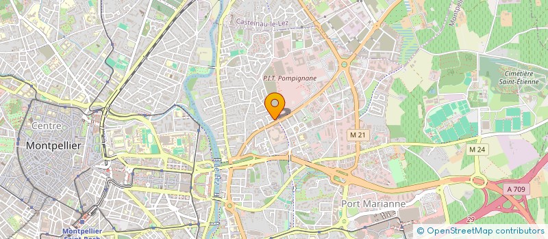 localisation de l'entreprise MONSIEUR CYRIL ANNETTE à MONTPELLIER