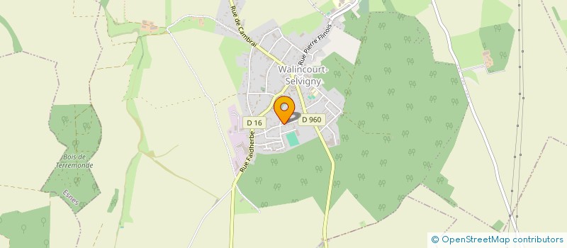 localisation de l'entreprise MONSIEUR CYRIL ARDIOT  WALINCOURT-SELVIGNY