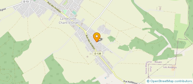 localisation de l'entreprise MONSIEUR CYRIL ARFI à LA NEUVILLE-CHANT-D'OISEL