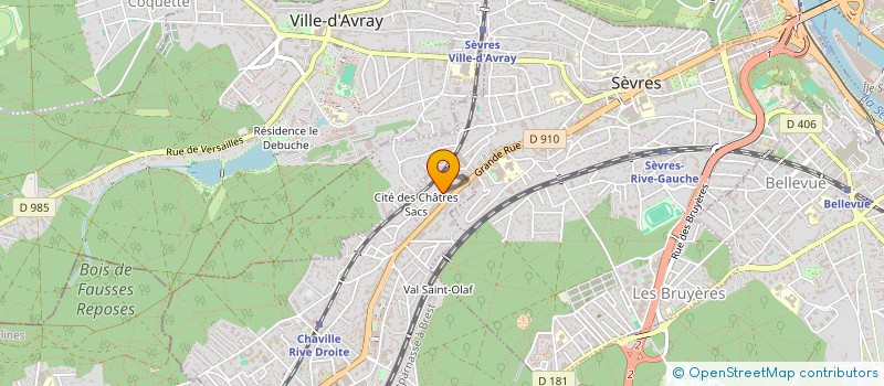 localisation de l'entreprise MONSIEUR CYRIL ARNSTAM à CHAVILLE