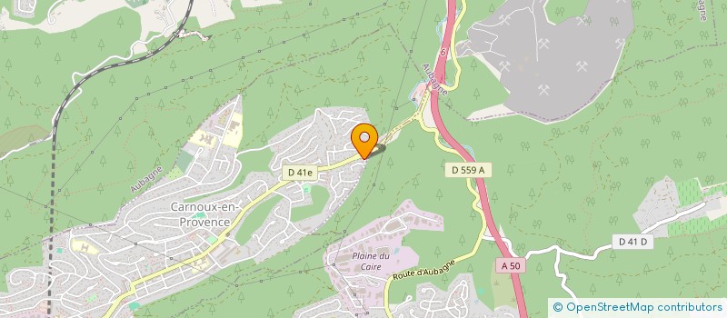 localisation de l'entreprise MONSIEUR CYRIL ARSONNEAU à CARNOUX-EN-PROVENCE