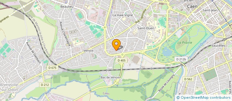 localisation de l'entreprise MONSIEUR CYRIL AUBIN à CAEN