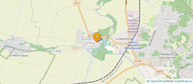 localisation de l'entreprise MONSIEUR CYRIL AUBRESPY  NEAUPHLE-LE-VIEUX