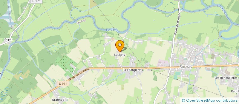 localisation de l'entreprise MONSIEUR CYRIL AUBRY  SORNAY