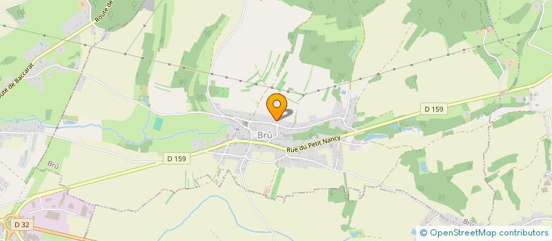 localisation de l'entreprise MONSIEUR CYRIL AUBRY  BRU