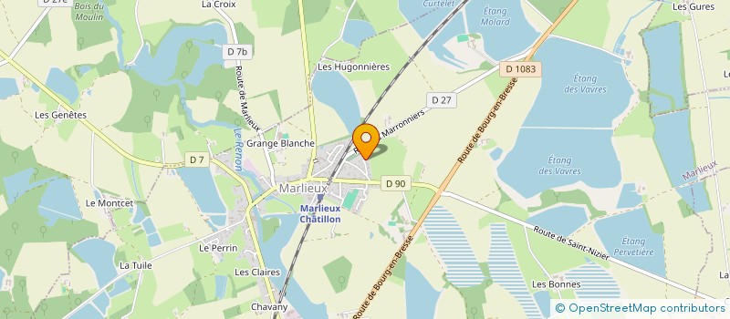 localisation de l'entreprise MONSIEUR CYRIL AUGIER  MARLIEUX