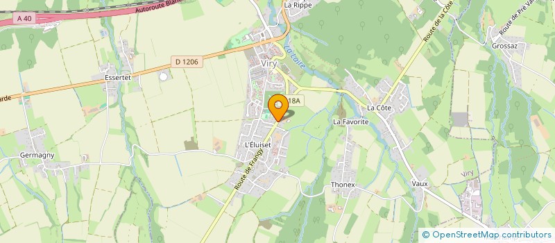 localisation de l'entreprise MONSIEUR CYRIL AURE  VIRY