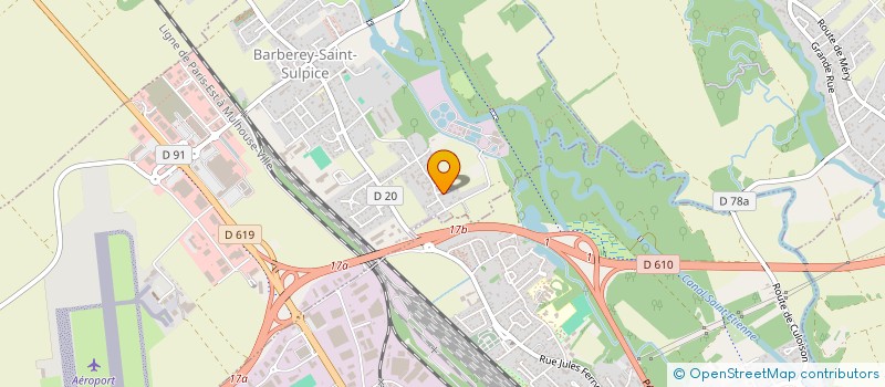 localisation de l'entreprise MONSIEUR CYRIL AVIER  BARBEREY-SAINT-SULPICE