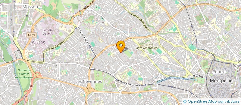 localisation de l'entreprise MONSIEUR CYRIL AVOINE à MONTPELLIER