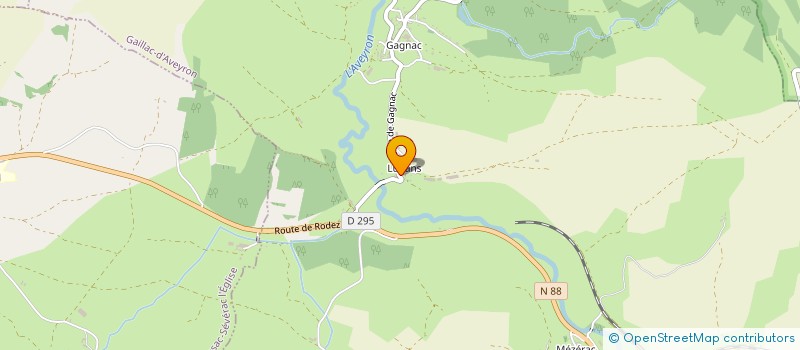 localisation de l'entreprise MONSIEUR CYRIL AYRAL  GAILLAC-D AVEYRON