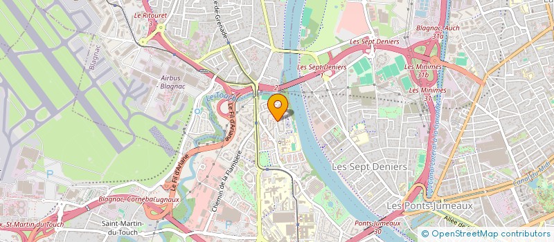 localisation de l'entreprise MONSIEUR CYRIL AZRAN à TOULOUSE