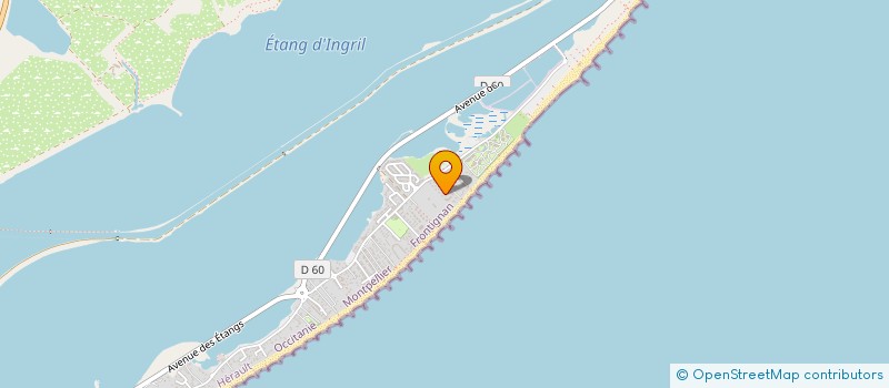 localisation de l'entreprise MONSIEUR CYRIL AZUARA à FRONTIGNAN