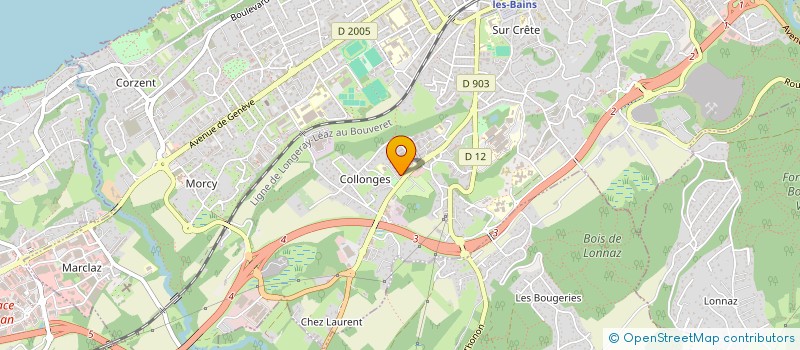 localisation de l'entreprise MONSIEUR CYRIL BACHIR à THONON-LES-BAINS