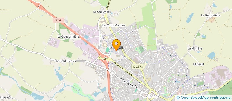 localisation de l'entreprise MONSIEUR CYRIL BADTS à AIZENAY
