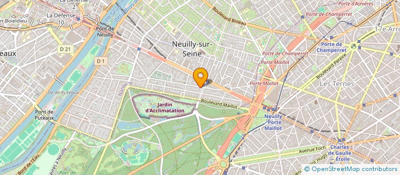localisation de l'entreprise MONSIEUR CYRIL BAILLEUL à NEUILLY-SUR-SEINE