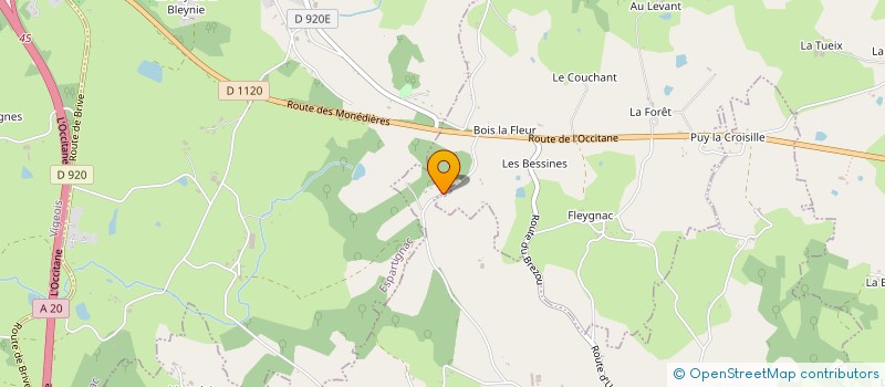 localisation de l'entreprise MONSIEUR CYRIL BALARD  LAGRAULIERE