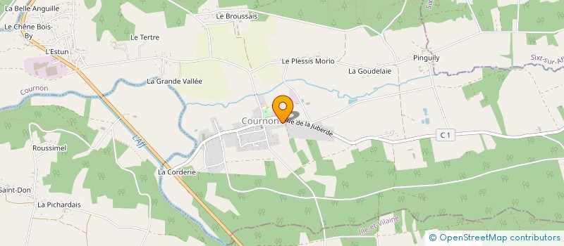 localisation de l'entreprise MONSIEUR CYRIL BALLOT  COURNON