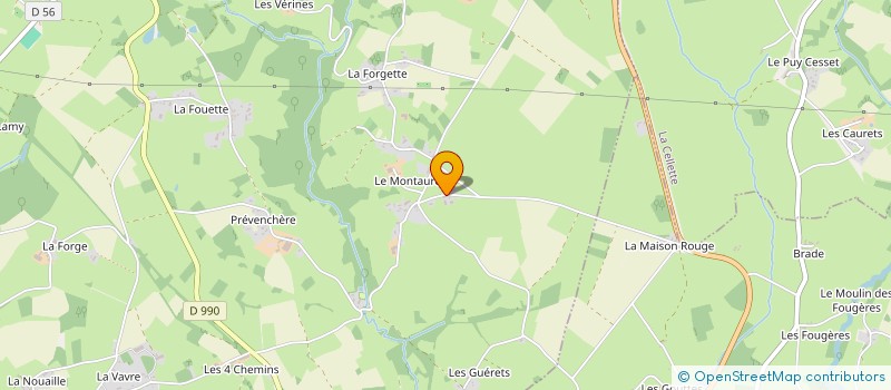 localisation de l'entreprise MONSIEUR CYRIL BANNIER à MOUTIER-MALCARD