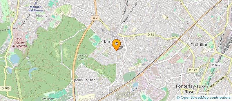 localisation de l'entreprise MONSIEUR CYRIL BARBIER à CLAMART
