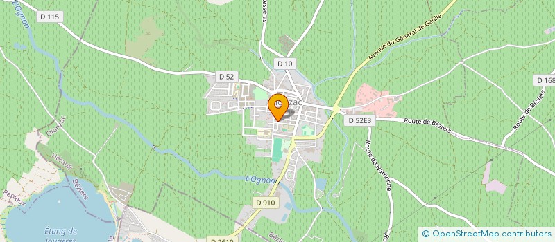 localisation de l'entreprise MONSIEUR CYRIL BAROU  OLONZAC