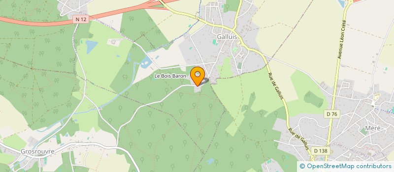 localisation de l'entreprise MONSIEUR CYRIL BATAYER  GALLUIS