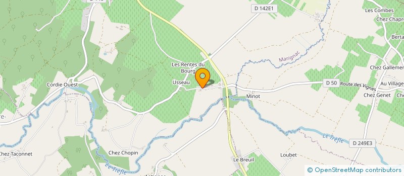 localisation de l'entreprise MONSIEUR CYRIL BAURION  BOUGNEAU