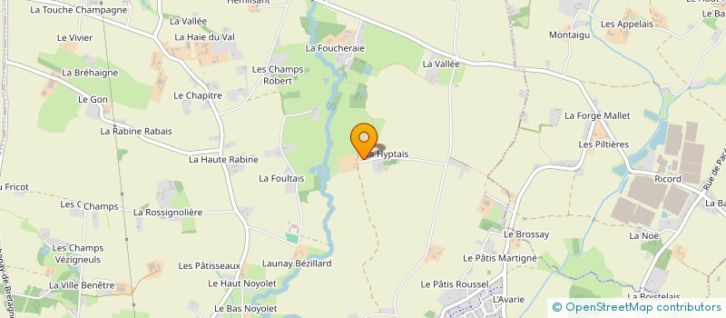 localisation de l'entreprise MONSIEUR CYRIL BAZIN  PACE